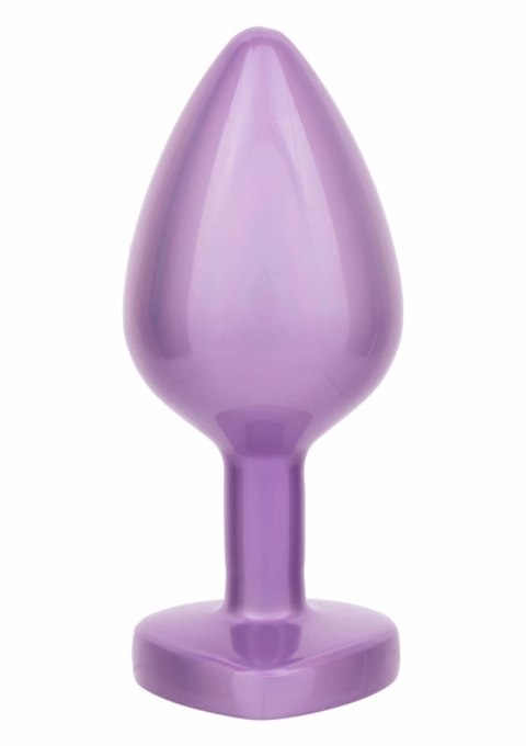 CalExotics Jewel Diamond Heart Plug Large - elegancki model z kryształem, rozmiar L
