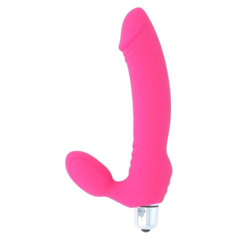 Intense Sugar Fuksja - silikonowy model wibracyjny 7 trybow 17,5 cm