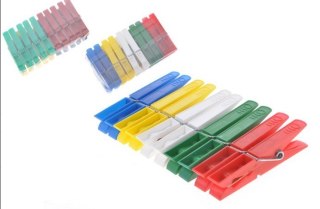 Klamerki do bielizny - plastikowe a`20