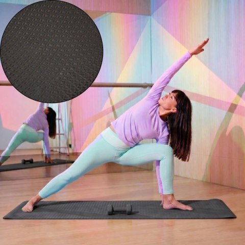 MATA FITNESS NBR ANTYPOŚLIZGOWA XQMAX CZARNA