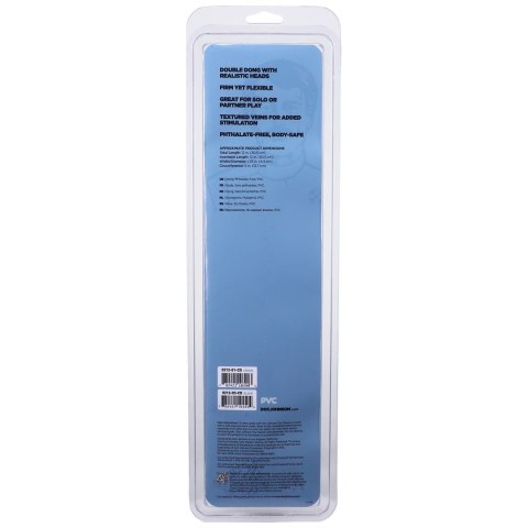 Doc Johnson Veined Double Header Bender 30cm elastyczny model PVC
