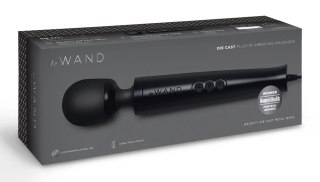 Le Wand Diecast Plug-In Black - Kompaktowy Masażer z 20 Trybami