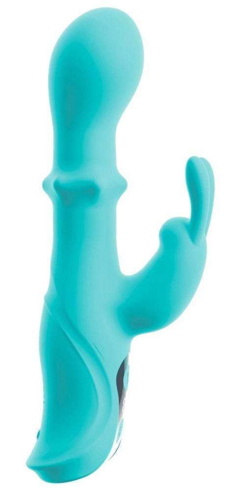 Beau coeur Oriven Rabbit Vibra - silikonowy model z systemem Slide Ring, 17,8 cm
