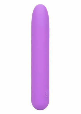 CalExotics Bliss Mini Vibrator silikonowy kompaktowy 10 trybow USB fioletowy