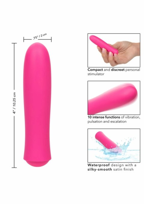 CalExotics Kyst T.C.B. Vibrator mini masażer 10 trybow, ładowalny, 10 cm