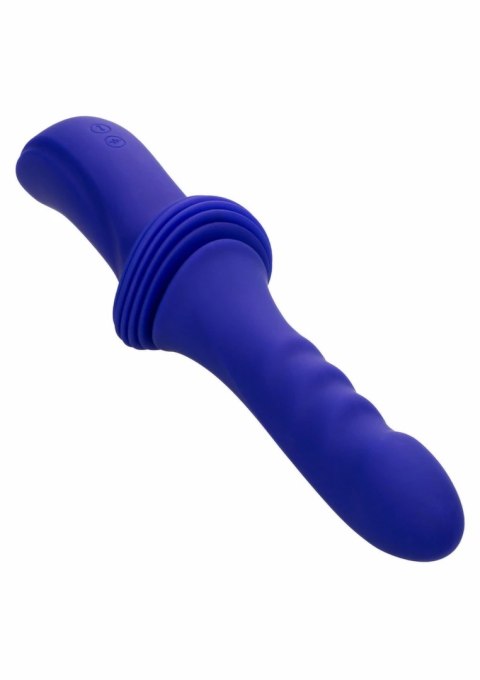 CalExotics Overdrive Ridged Thruster - maszyna intymna z pilotem, 10 trybow