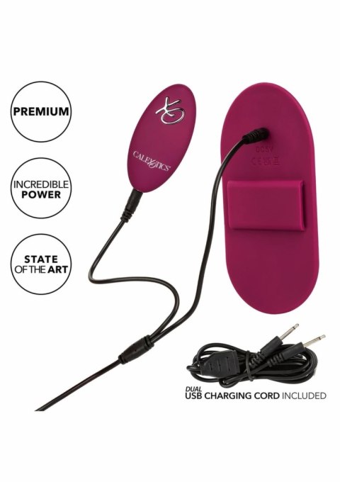 CalExotics Remote Control Grinder z paskiem na udo, bezprzewodowy masażer