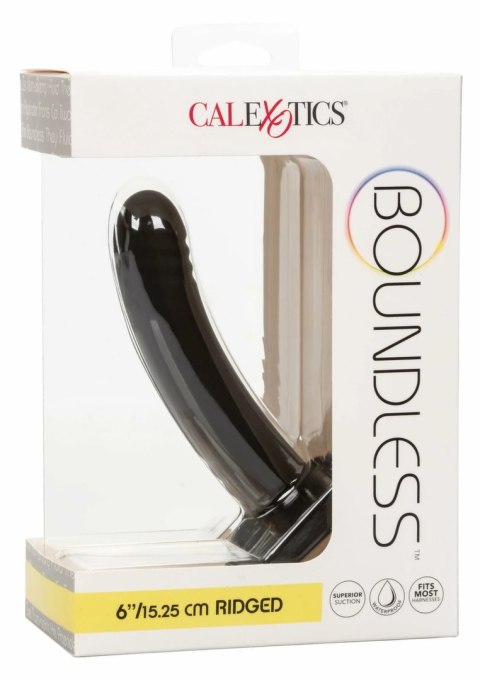 CalExotics Boundless 6 inch Ridged sonda silikonowa z przyssawką 15,25 cm