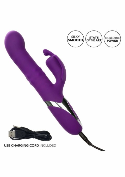 CalExotics Enchanted Flutter maszyna intymna silikonowa IPX7 12 trybow USB