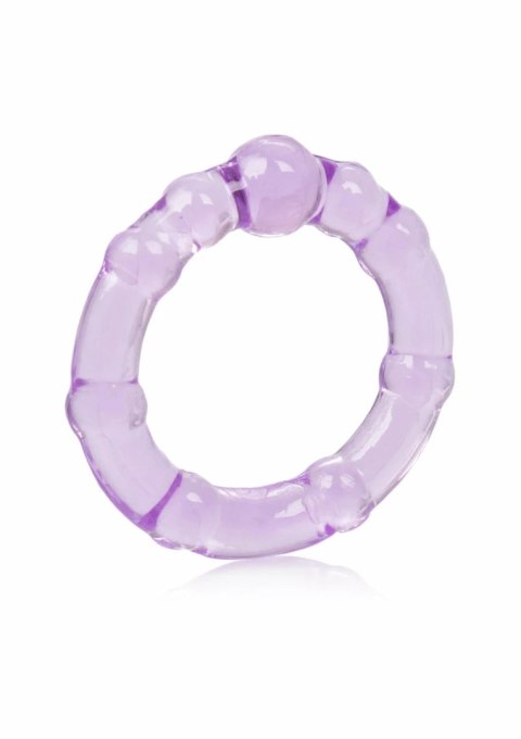 CalExotics Island Rings Zestaw 3 Pierścieni TPR z Wypustkami - S/M/L