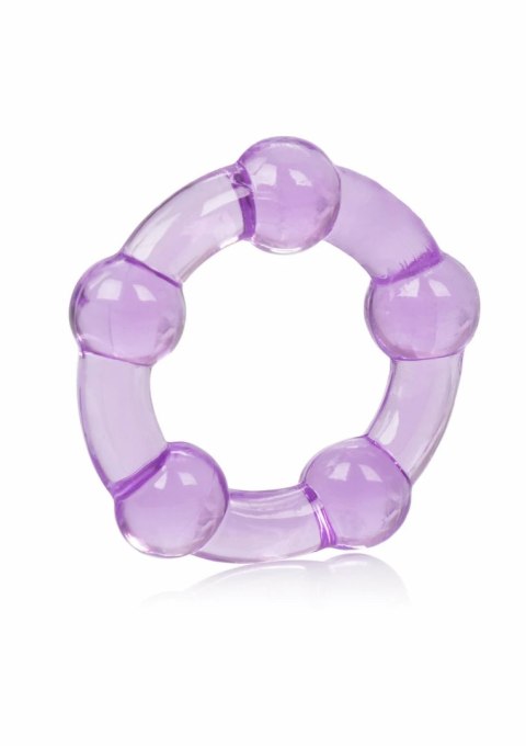 CalExotics Island Rings Zestaw 3 Pierścieni TPR z Wypustkami - S/M/L