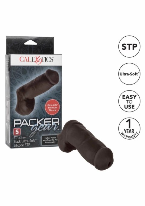 CalExotics Packer Gear 5 inch STP silikonowy model anatomiczny czarny 12,8 cm