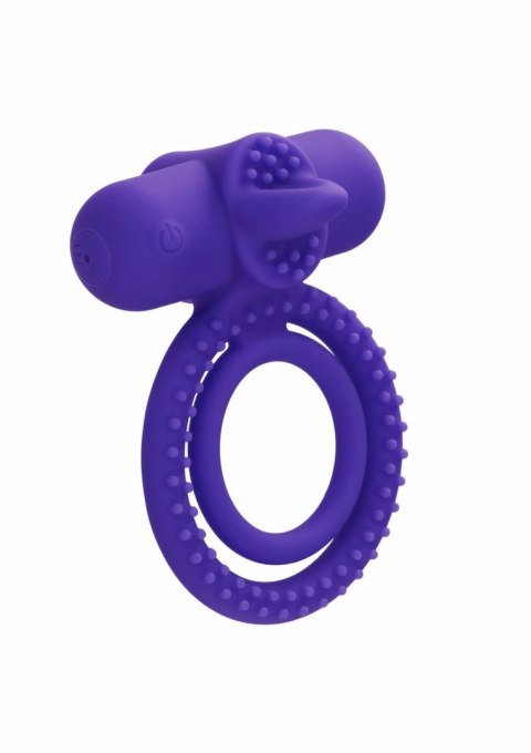 CalExotics Silicone Rechargeable Dual Climaxer - model z podwojną stymulacją, USB