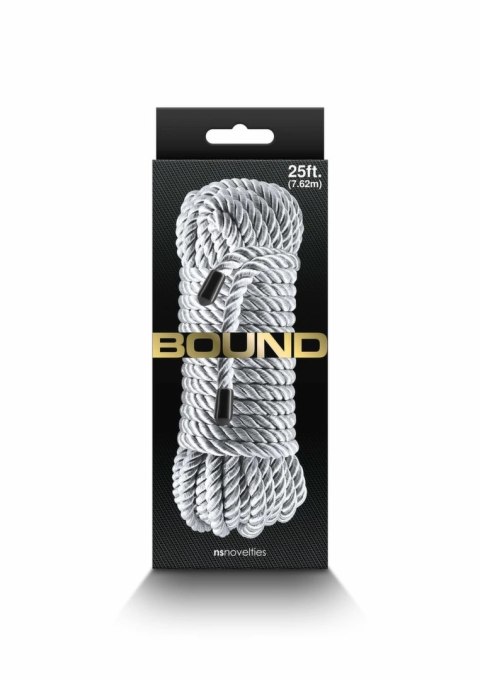 Bound Rope sznurek do wiązania 10 m, czerwony, miękki materiał