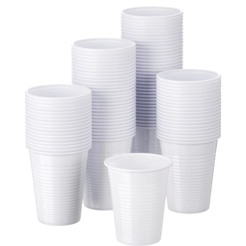 Kubek 100szt .PP biały do gorącego i zimnego 220ml