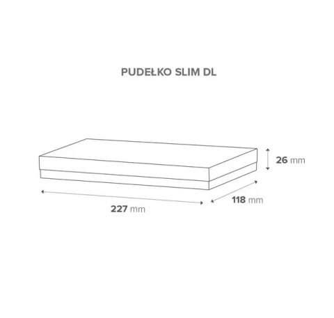 Pudełko SLIM DL Komunia - 14
