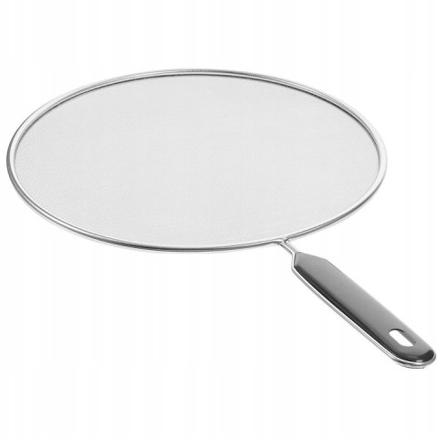 Sito na patelnię 29 cm stal nierdzewna osłona przed tłuszczem