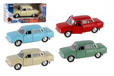 Auto metalowe WELLY 1:34 PRL SKODA MIX