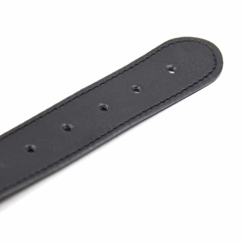 OHMAMA FETISH - Knebel pająkowy M, PVC/żelazo, 4,5 cm, czarny