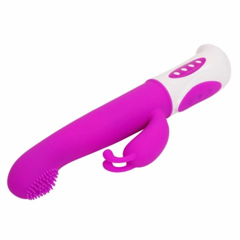 PRETTY LOVE Hugh Inteligentny krolik liliowy silikonowy 22,5 cm