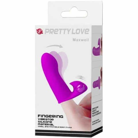 Pretty Love Maxwell naparstek wibrujący silikonowy mini stymulator