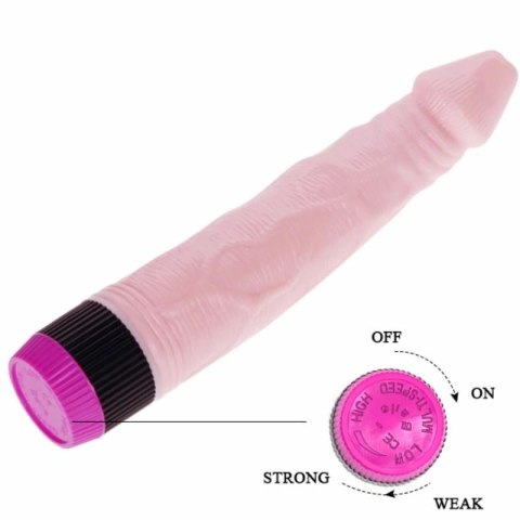 BAILE Adour Club 22,5 cm - wibrator anatomiczny, regulowane wibracje