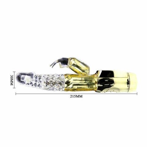 BAILE Gold Prince Rabbit - wielofunkcyjny model rotacyjny, złoty, 23 cm