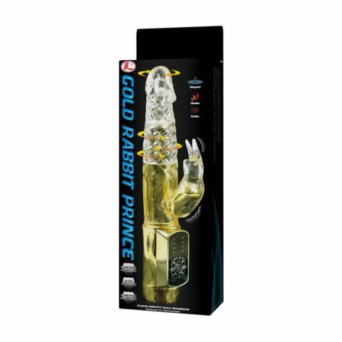 BAILE Gold Prince Rabbit - wielofunkcyjny model rotacyjny, złoty, 23 cm