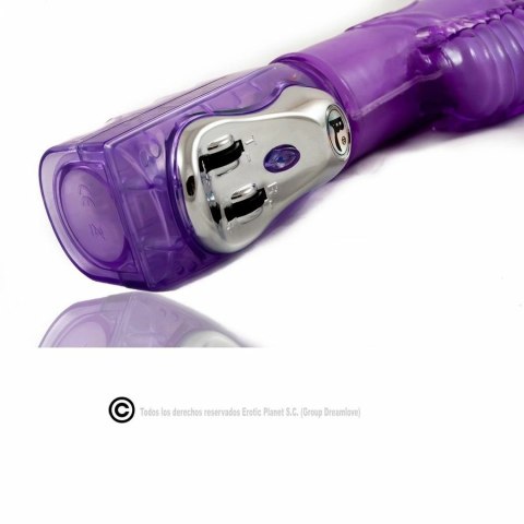 BAILE Superstymulator Rotatora Lilakowy Krolik 18,5 cm z ruchem gora-doł