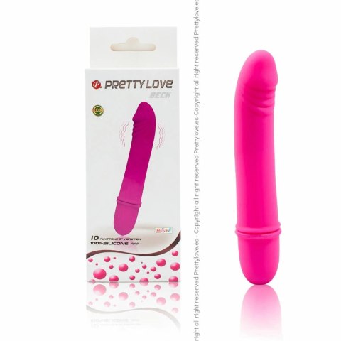 Pretty Love Beck liliowy masażer intymny mini 10 trybow 12,5 cm