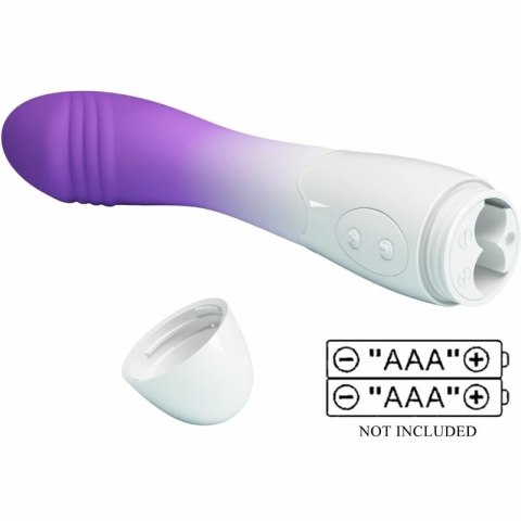 Pretty Love Elemental G-Spot Violet - Wibrator 30 Trybow Silikonowy