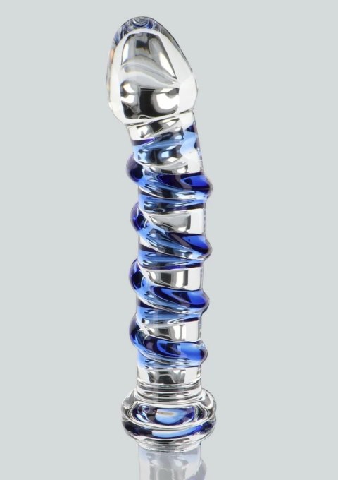 TOYJOY GLASS WORXX G-Spot Gemstone szklany model anatomiczny niebieski