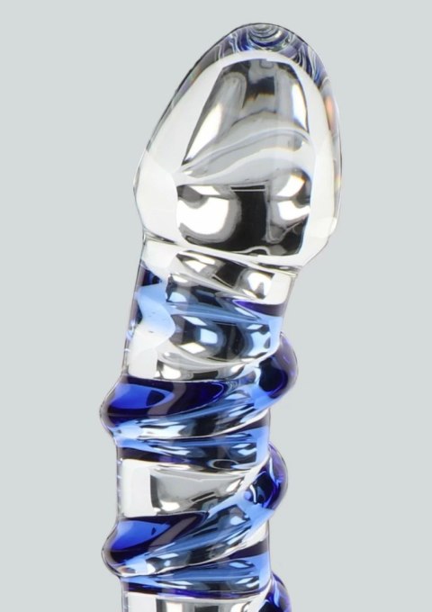 TOYJOY GLASS WORXX G-Spot Gemstone szklany model anatomiczny niebieski
