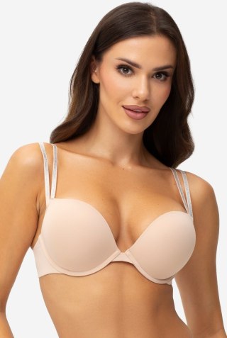 BIUSTONOSZ PUSH UP WOWEFECT 75B beżowy