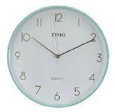 Zegar timo 25cm zielony B312