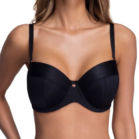 BIUSTONOSZ AV 1787 STRAPLESS CZARNY 75C black