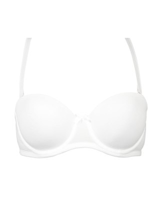 BIUSTONOSZ RAFF PUSH UP 23446 BARDOTKA 80C biały