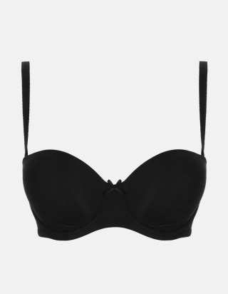 BIUSTONOSZ RAFF PUSH UP 23446 BARDOTKA 90B czarny
