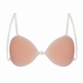 BIUSTONOSZ SAMONOŚNY Z RAMIĄCZKAMI BS-04 D cielisty