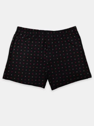 BOKSERKI LUŹNE BB008 Z GUZIKAMI R.4XL-5XL 5XL czarny