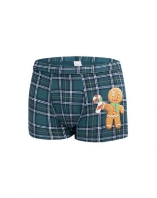 BOKSERKI ŚWIĄTECZNE 007/70 COOKIE 5 XL zielony