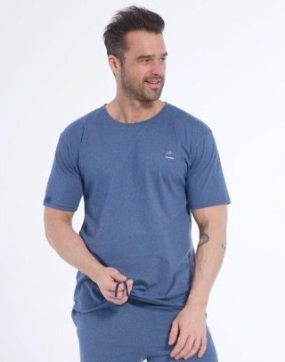 PIŻAMA MĘSKA 462/287 LOFOTEN KR XL jeans/melange