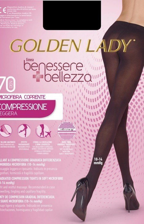 RAJSTOPY BENESSERE 70 DEN 4 nero