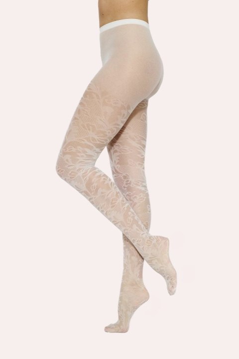 RAJSTOPY CHANTILLY 30 DEN PLUS SIZE 5 ecru