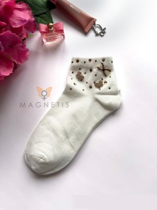 SKARPETKI QR-251121 uni white