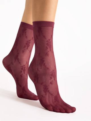 SKARPETKI ROSA 20 DEN uni burgundy