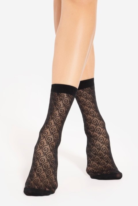 SKARPETKI TRENDY WZ.30 20 DEN uni nero