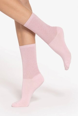 SKARPETY DAMSKIE LUREX 39-41 pink 10
