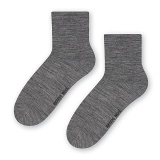 SKARPETY DAMSKIE MERINO WOOL 130 35-37 grafitowy