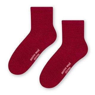 SKARPETY DAMSKIE MERINO WOOL 130 38-40 bordowy